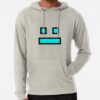 ssrcolightweight hoodiemensoatmeal heatherfrontsquare productx1000 bgf8f8f8 4 - Geometry Dash Merch