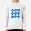 ssrcolightweight sweatshirtmensfafafaca443f4786frontsquare productx1000 bgf8f8f8 14 - Geometry Dash Merch