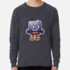 ssrcolightweight sweatshirtmensheather denimfrontsquare productx1000 bgf8f8f8 - Geometry Dash Merch