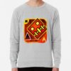 ssrcolightweight sweatshirtmensheather greyfrontsquare productx1000 bgf8f8f8 13 - Geometry Dash Merch