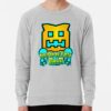 ssrcolightweight sweatshirtmensheather greyfrontsquare productx1000 bgf8f8f8 2 - Geometry Dash Merch