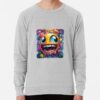 ssrcolightweight sweatshirtmensheather greyfrontsquare productx1000 bgf8f8f8 29 - Geometry Dash Merch