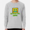 ssrcolightweight sweatshirtmensheather greyfrontsquare productx1000 bgf8f8f8 4 - Geometry Dash Merch