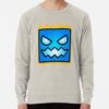 ssrcolightweight sweatshirtmensheather oatmealfrontsquare productx1000 bgf8f8f8 3 - Geometry Dash Merch