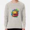 ssrcolightweight sweatshirtmensoatmeal heatherfrontsquare productx1000 bgf8f8f8 15 - Geometry Dash Merch