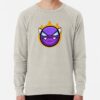 ssrcolightweight sweatshirtmensoatmeal heatherfrontsquare productx1000 bgf8f8f8 28 - Geometry Dash Merch