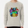 ssrcolightweight sweatshirtmensoatmeal heatherfrontsquare productx1000 bgf8f8f8 9 - Geometry Dash Merch