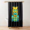 urshower curtain closedsquare1000x1000.1 4 - Geometry Dash Merch