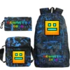 kf Scb1871244e164d56b29760a080cbd9efm Angry Geometry Dash Backpack 3pcs Set Funny Cartoon Game School Bags Girls Boys Primary School Bookbag - Geometry Dash Merch